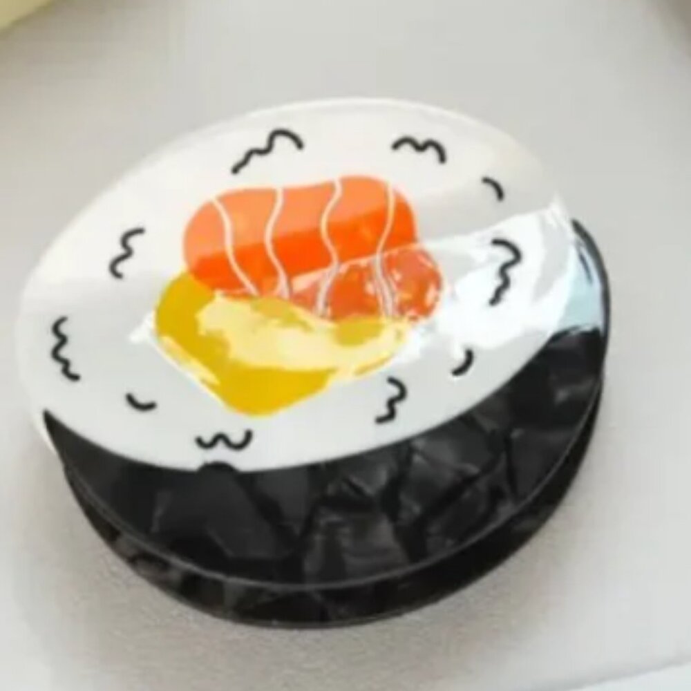 Sushi-Inspired Hair Claw NWT